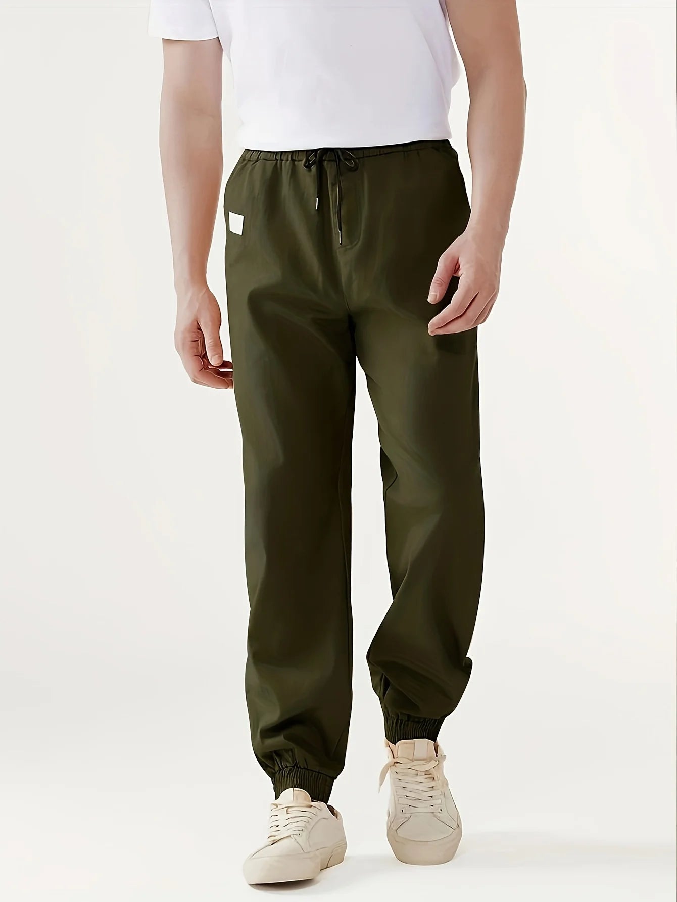 Winthunder Men Casual Loose Fit Multi Pocket Work Pants