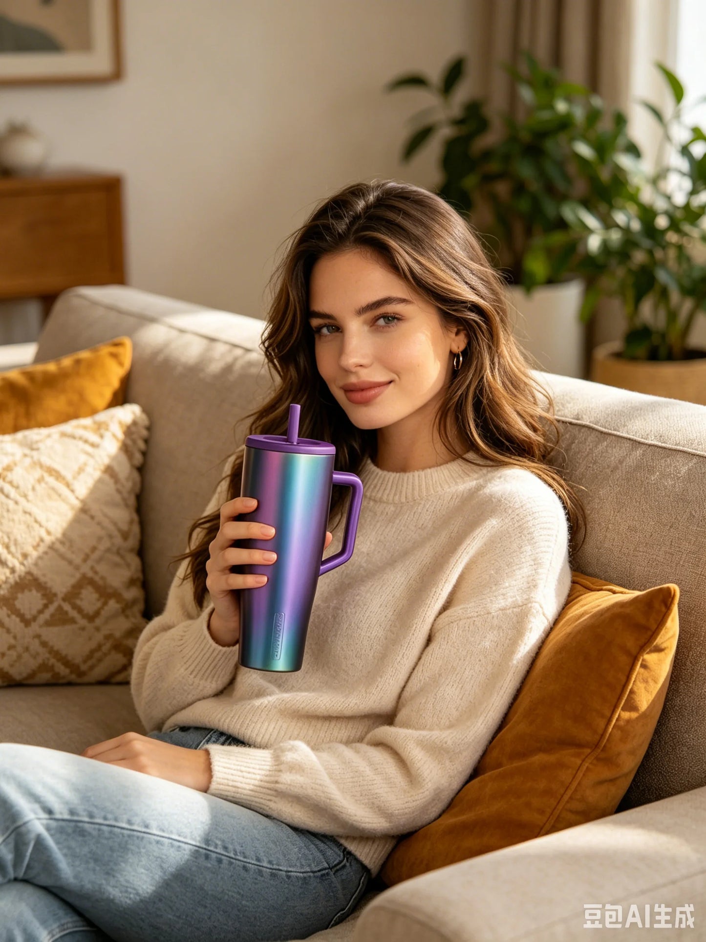 Brumate Era Insulated Stainless Steel Tumbler With Handle And Straw