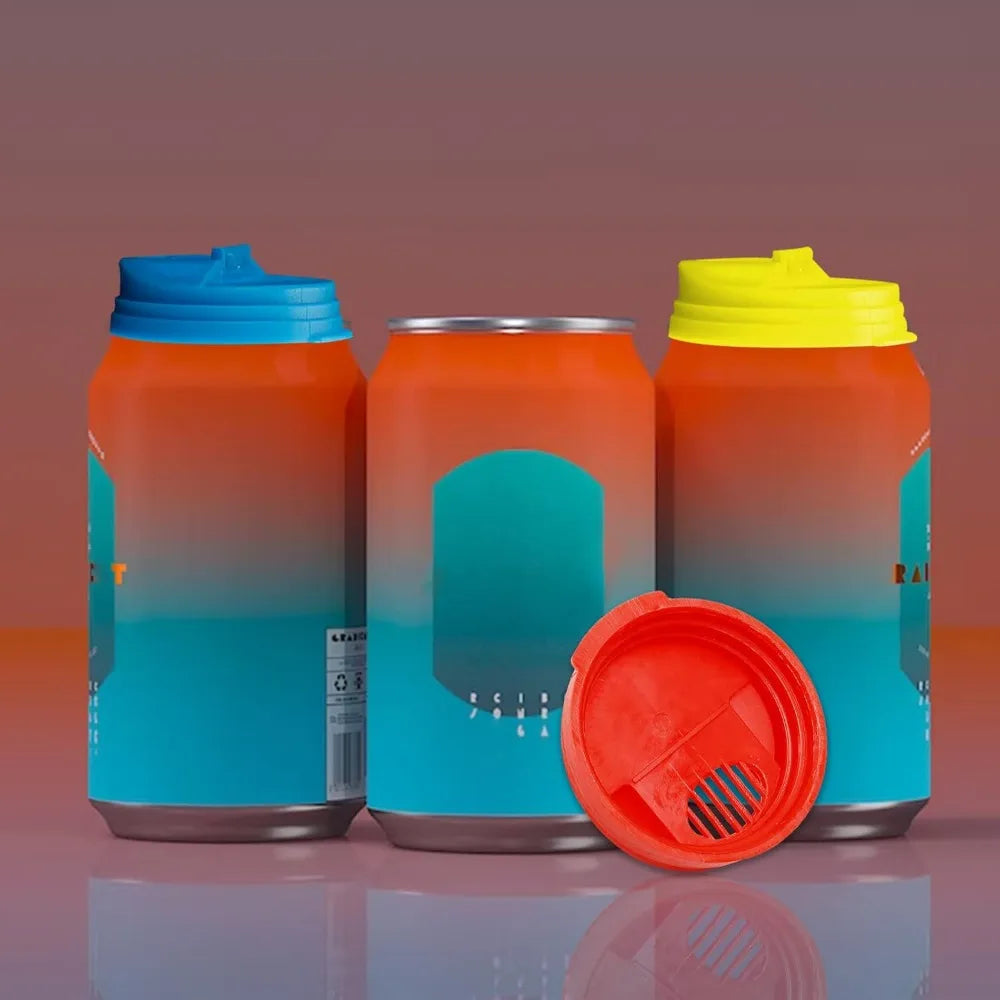 Reusable Plastic Soda Can Lid Cover Keeps Drink Fresh