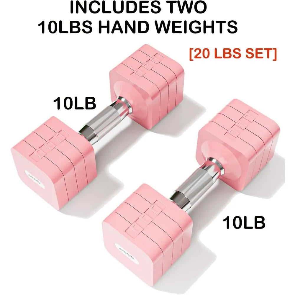YTYIN Adjustable Dumbbell Set 15to50 Lb For Home Gym