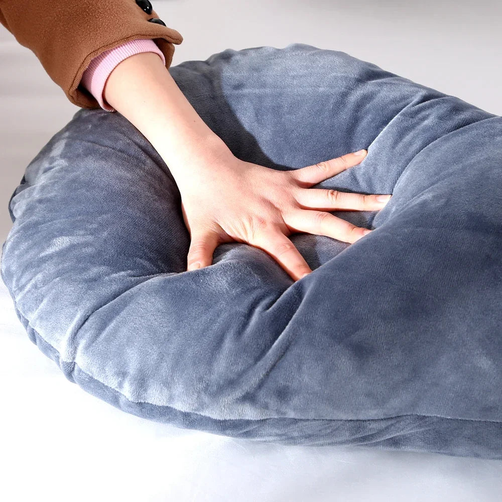 Soft Full Body Pregnancy Pillow for Maternity Support and Nursing