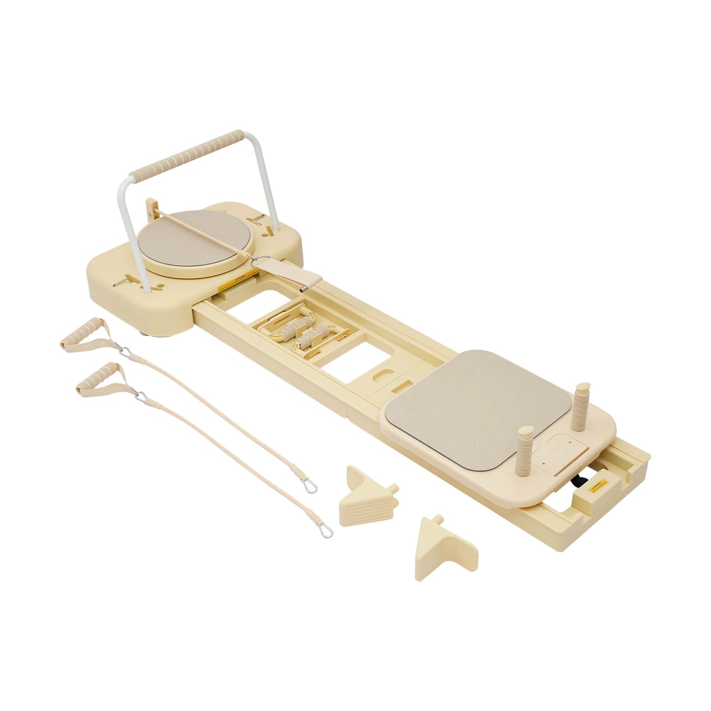 Foldable Multi Function Pilates Fitness Board With Tension Bands