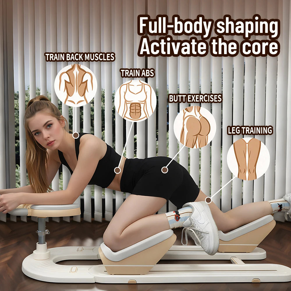 Detachable Spine Twist Trainer With Led Display For Core Toning