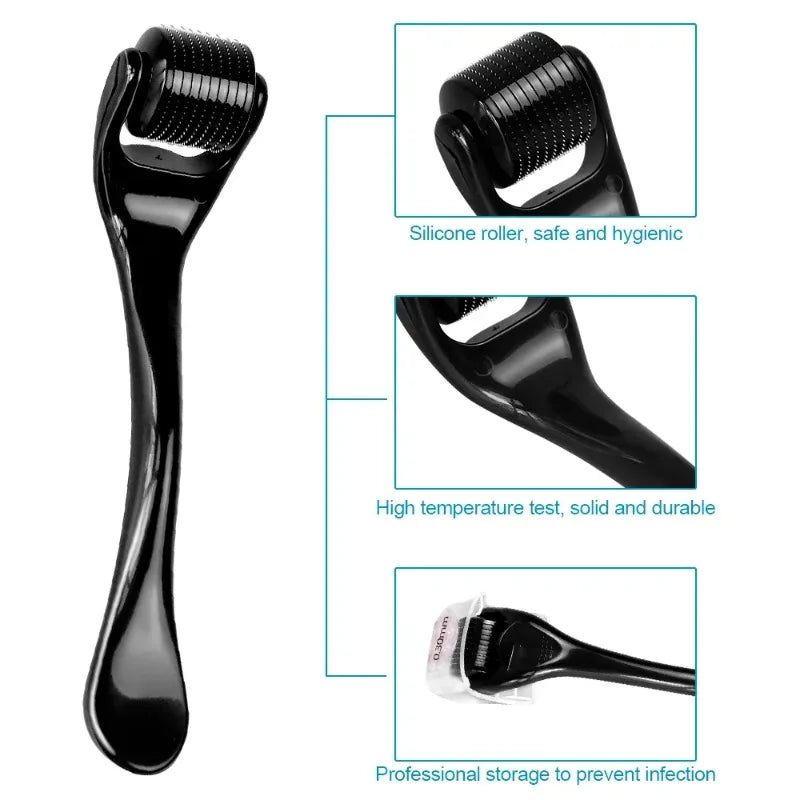 Professional 540 Needle Stainless Steel Derma Roller For Facial Care