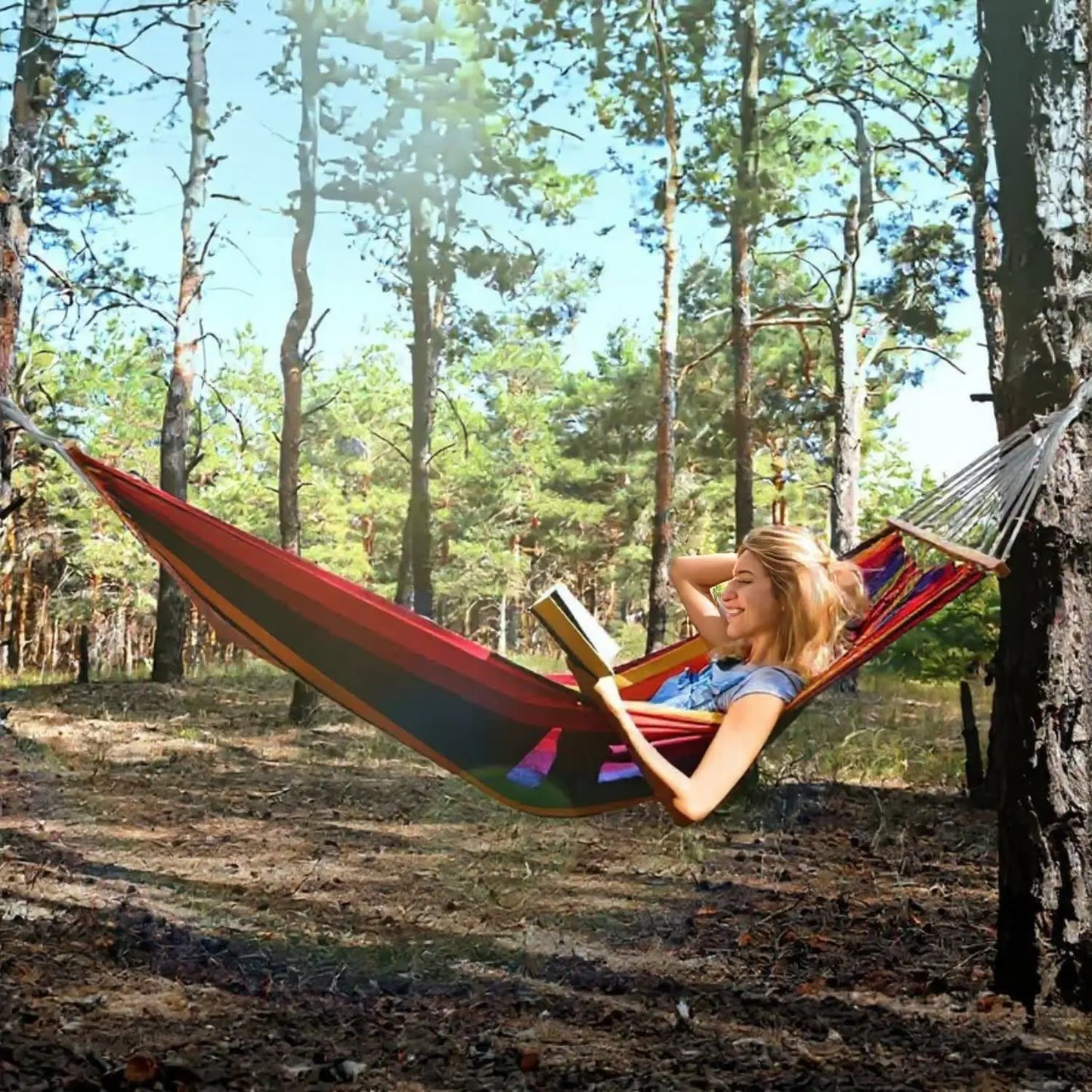 Gyroor Adjustable Stand Hammock With Storage Bag