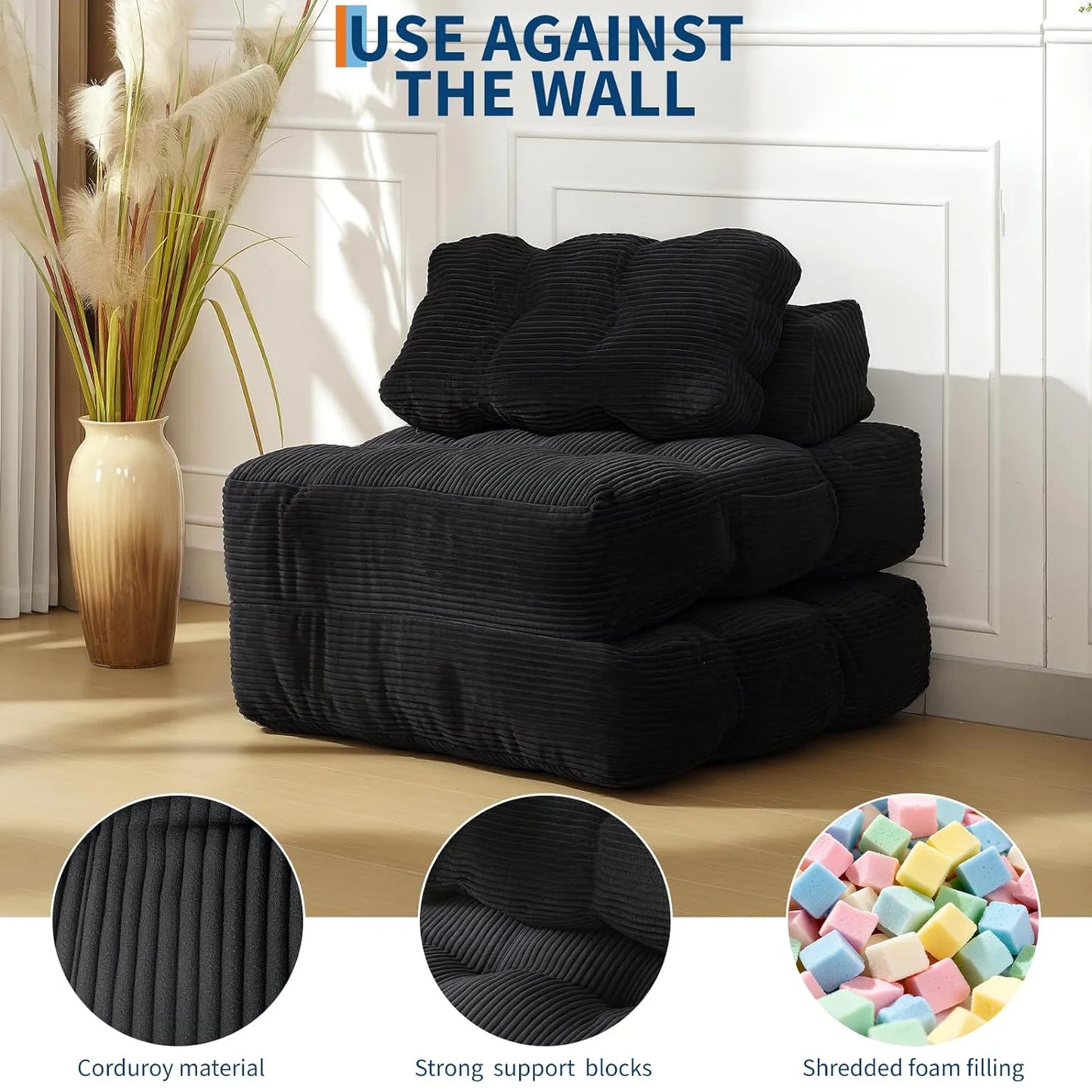 Himiss Modern Folding Sofa Bed Convertible Sleeper Chair