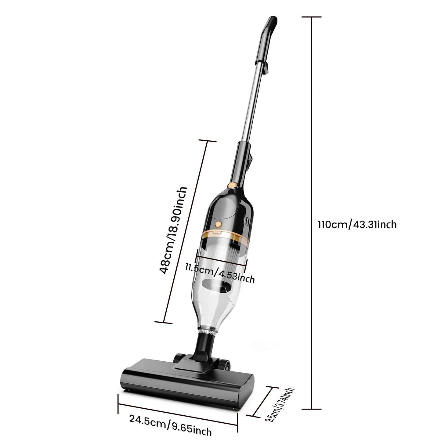 INSE CordedVacuum CleanerPro R7 R6X R3S 3 In 1 600W