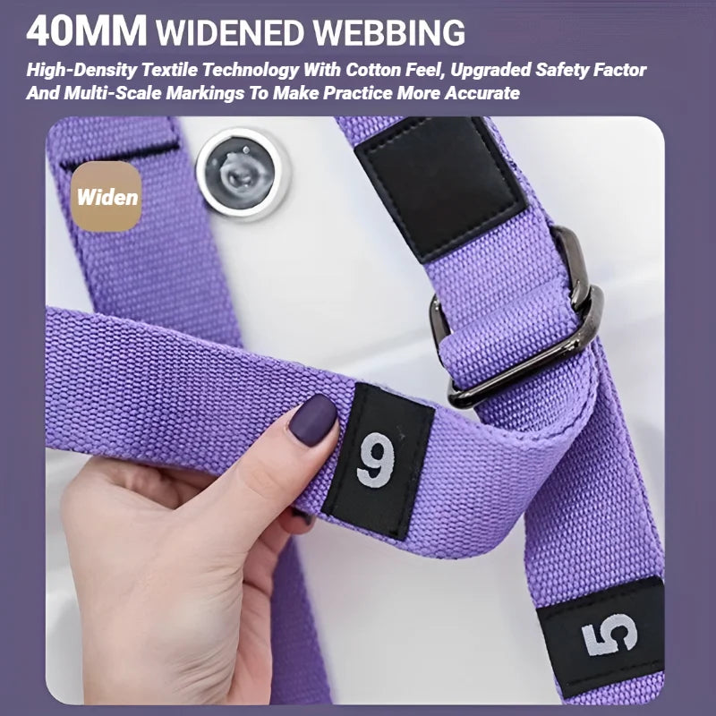 Adjustable Aerial Yoga Strap For Leg Splits And Stretching Fitness