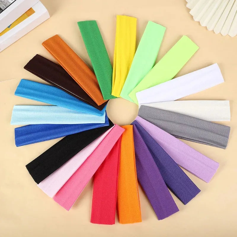 Durable Elastic Hair Bands For Women Sports Fitness Gym