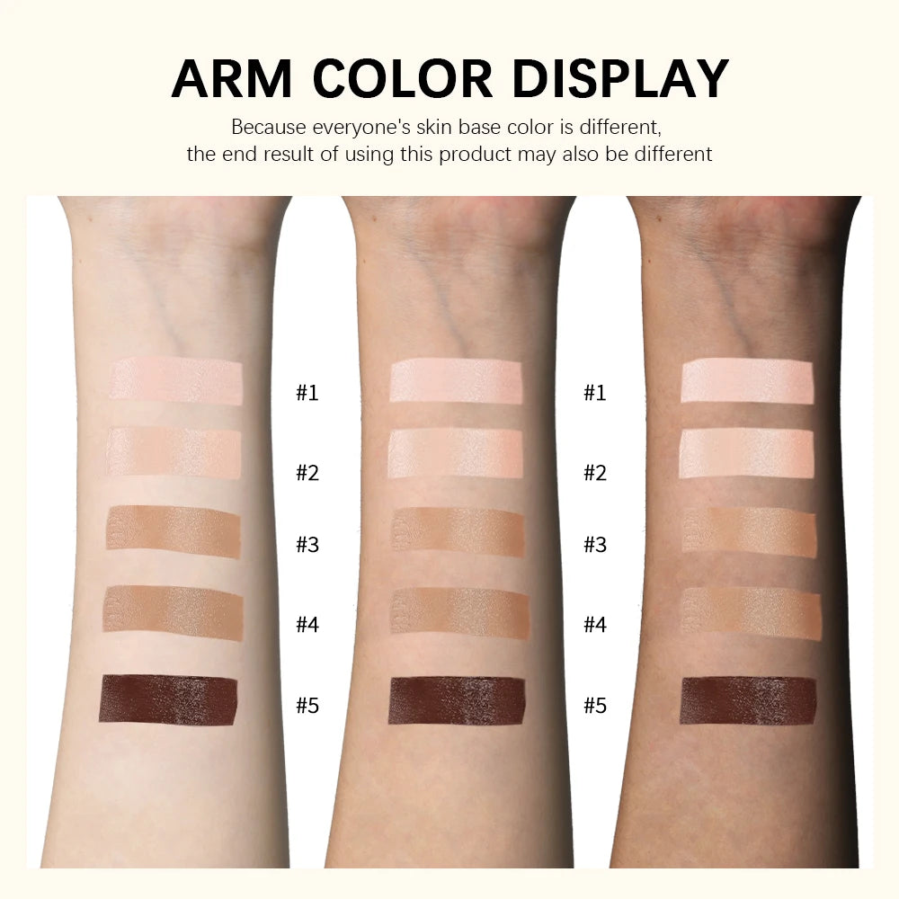 Ibcccndc Natural Matte Liquid Foundation Long Lasting Lightweight Coverage