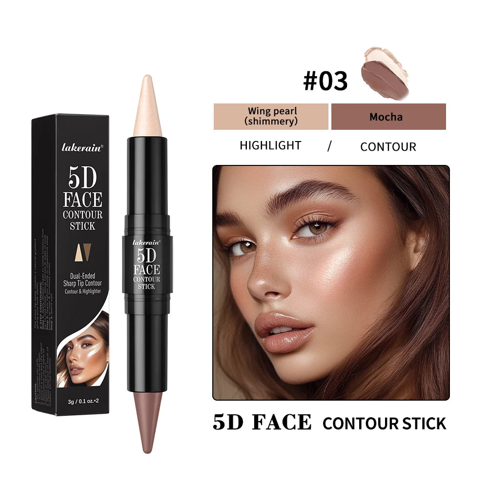 Ibcccndc Dual Head Contour Highlighter Stick For Face
