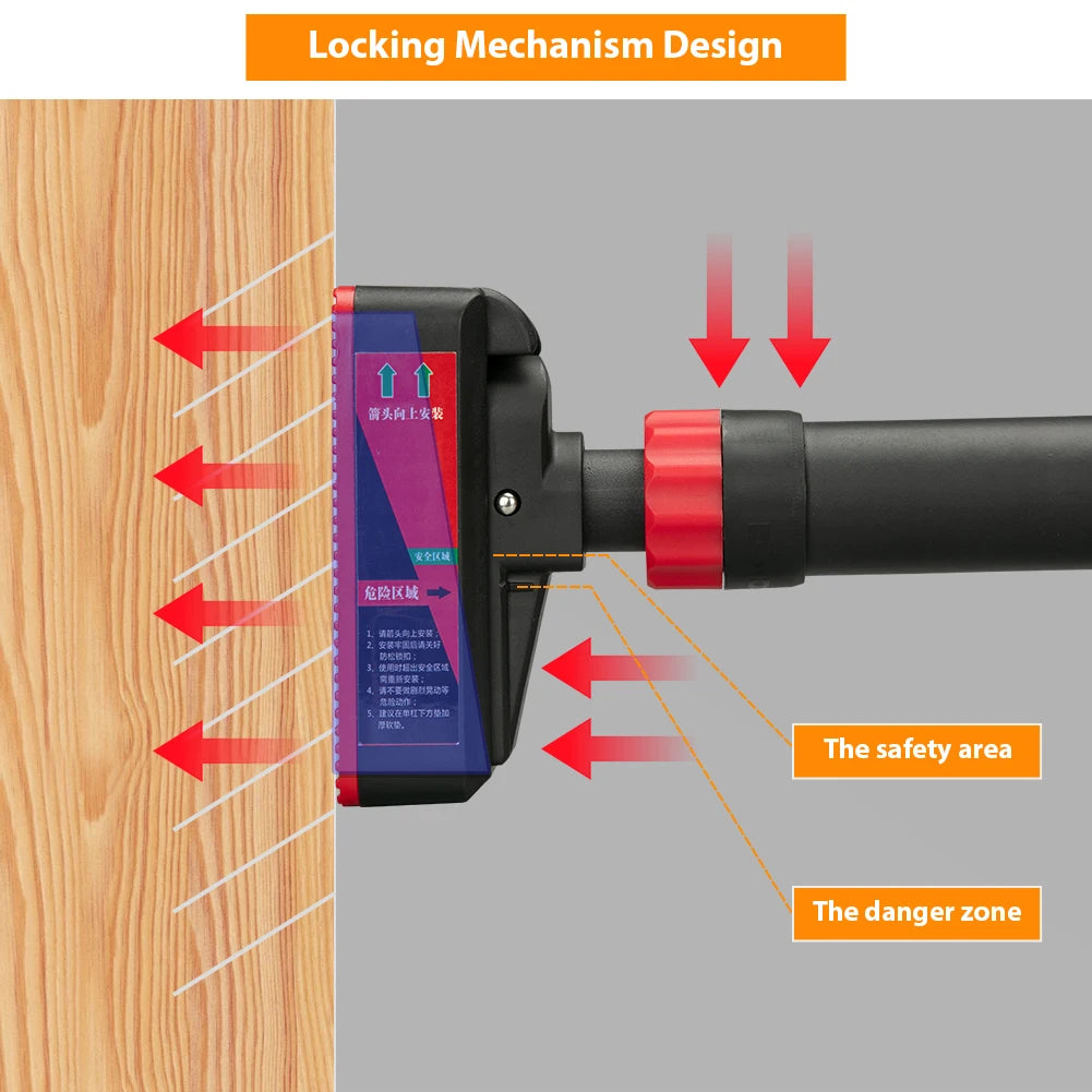 TWISTER.CK Doorway Pull Up Bar With Level Gauge Heavy Duty