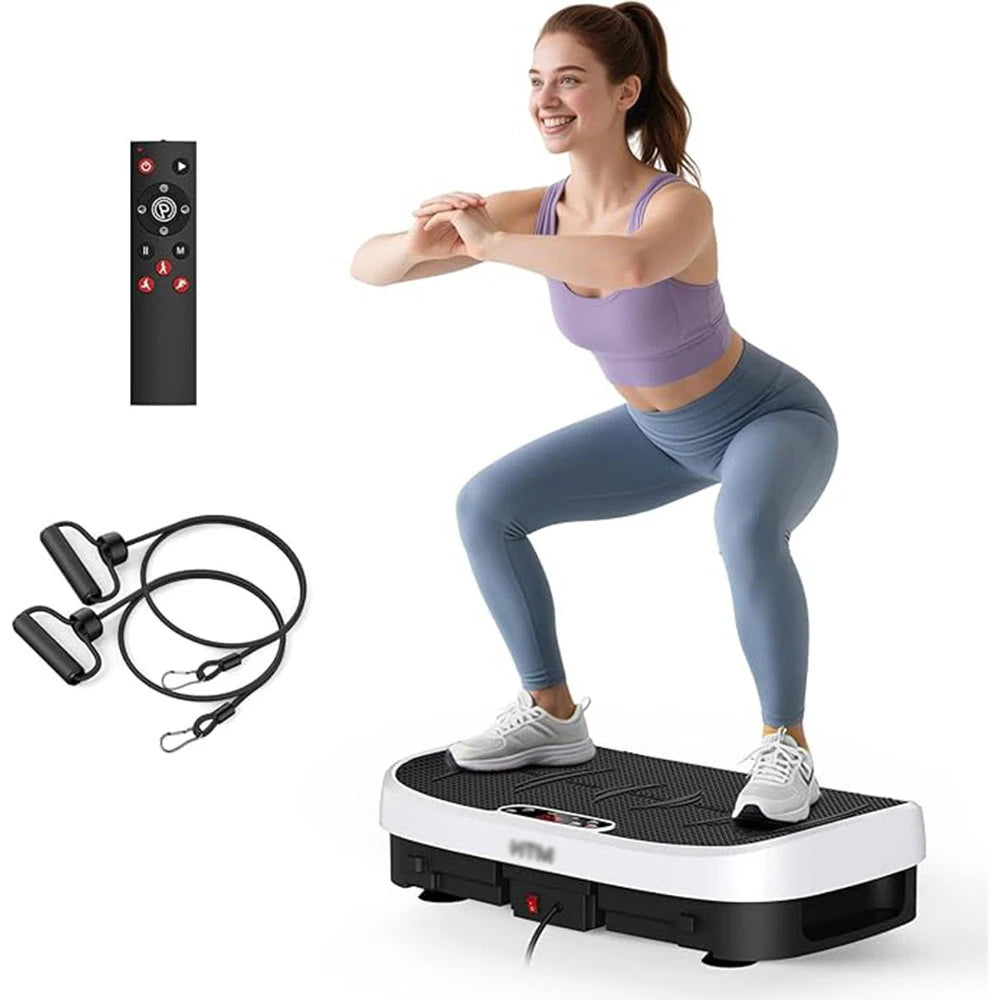 Magnetic Vibration Plate Exercise Machine 330 Lb Capacity