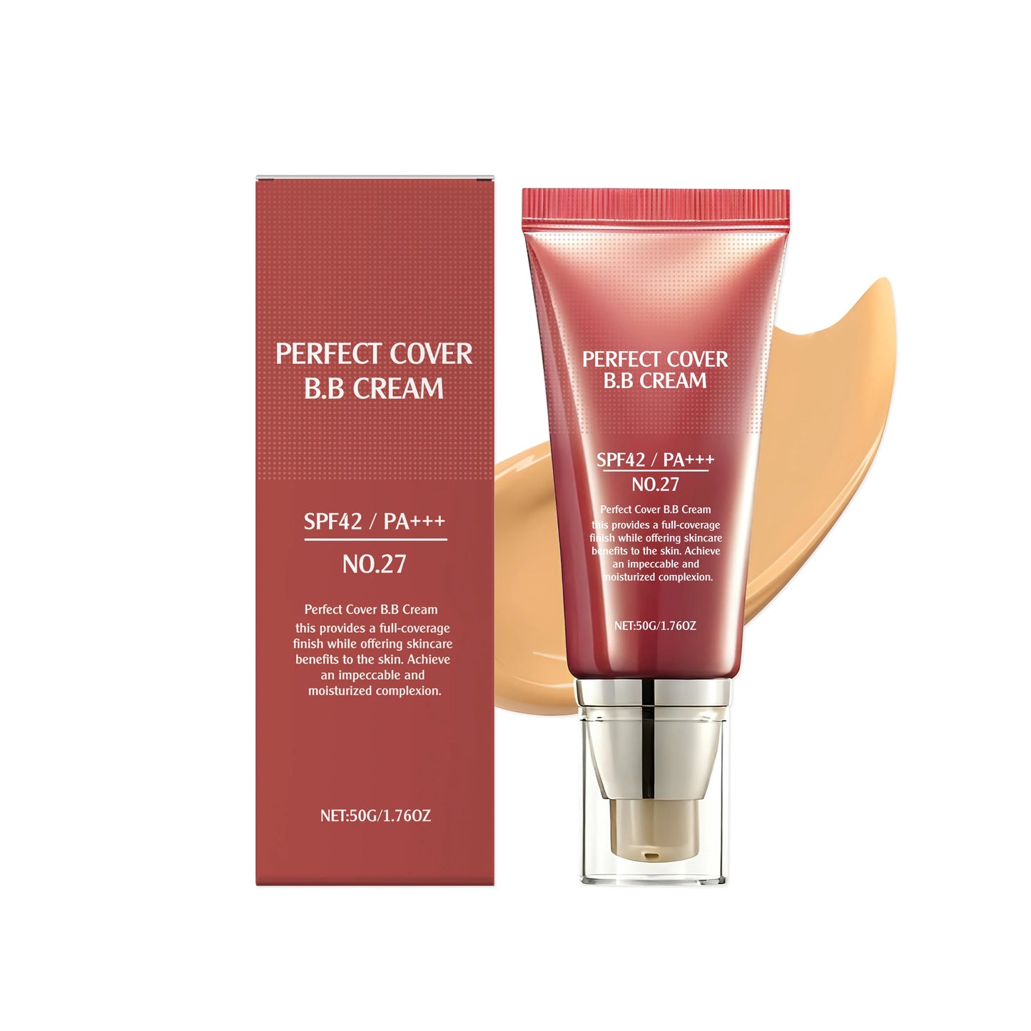 Perfect Cover Long Lasting BB Cream Moisturizing Concealer Oil Control