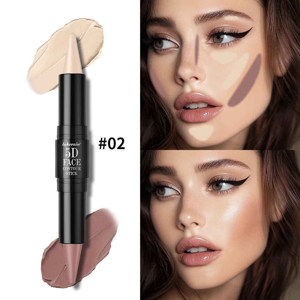 Ibcccndc Dual Head Contour Highlighter Stick For Face