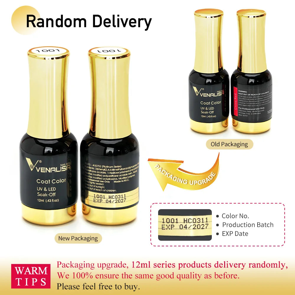 Venalisa Gel Polish Set Vernish Color For Nail Art Design
