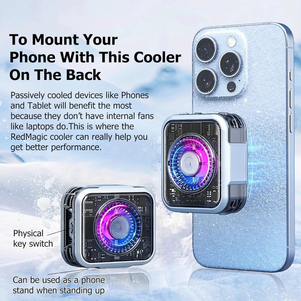 Magnetic Phone Radiator 5 Pro Fan With Clamps