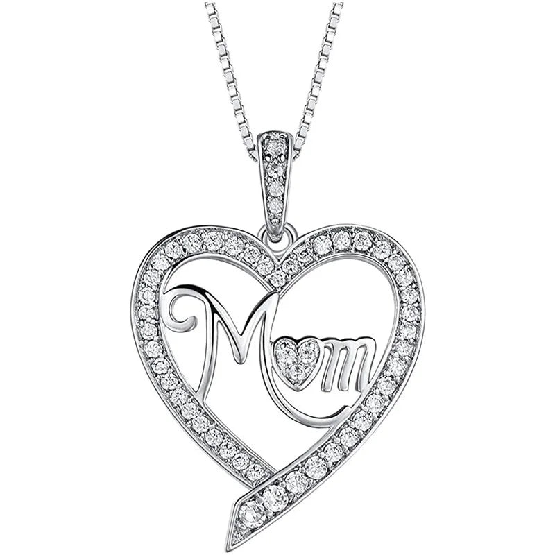 Zhixun Zinc Alloy Heart Shaped Pendant Necklace With Mood Tracker