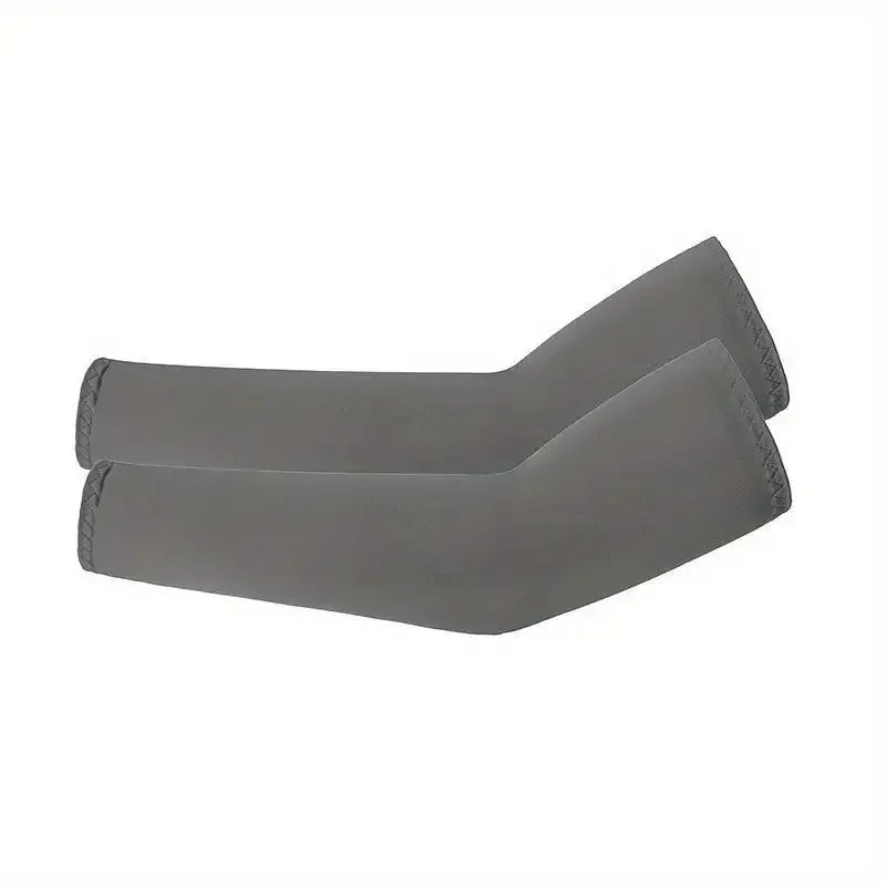 Cooling Ice Silk Arm Sleeves Sun Protection Golf Cycling Running Gear
