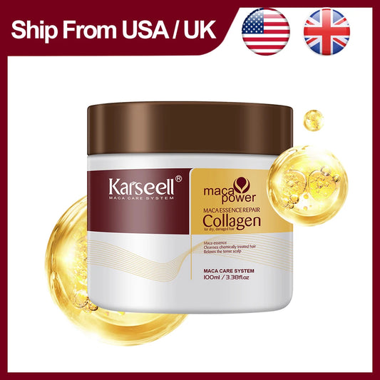 Karseell Collagen Argan Oil Hair Mask For Deep Repair