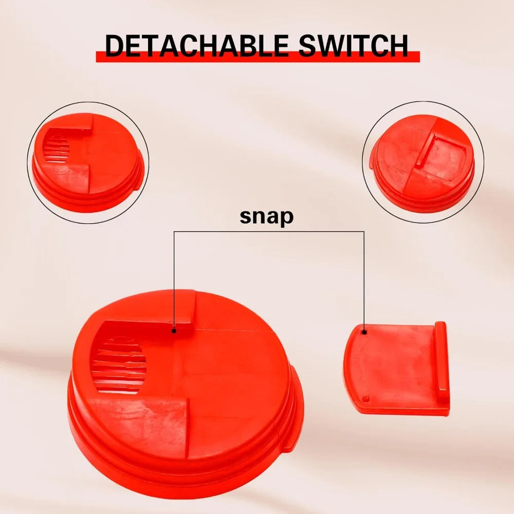 Reusable Plastic Soda Can Lid Cover Keeps Drink Fresh