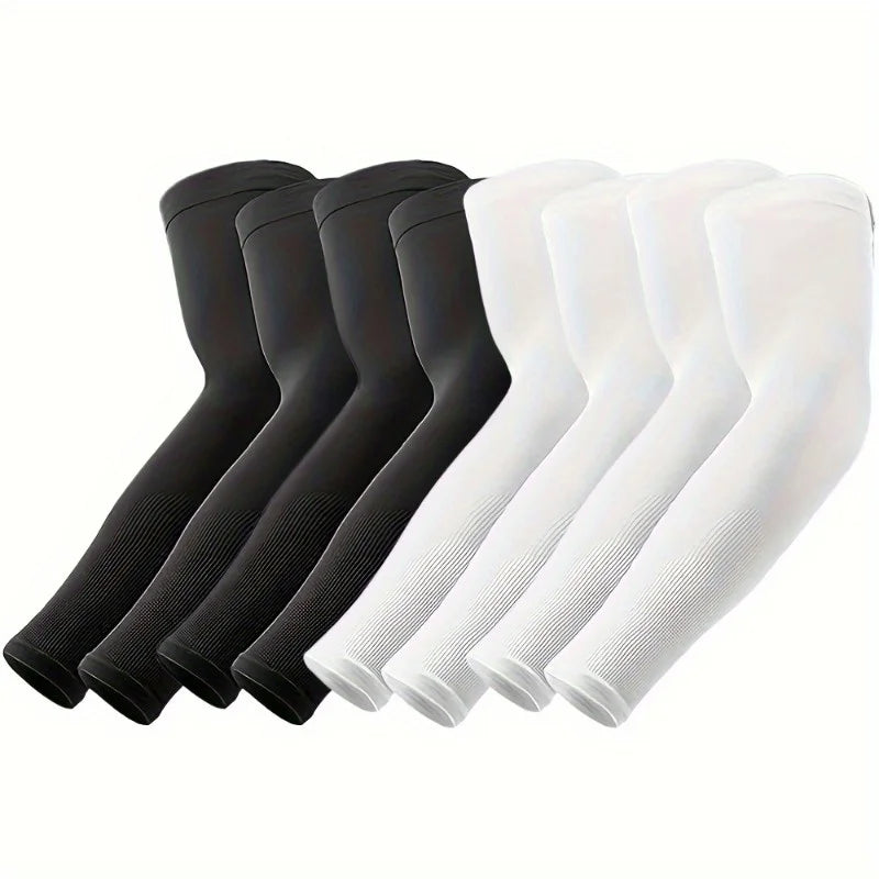 Unisex Cooling UV Protection Arm Sleeves For Running And Cycling