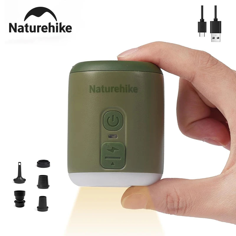 Naturehike Mini Portable Air Pump For Inflatable Camping Gear