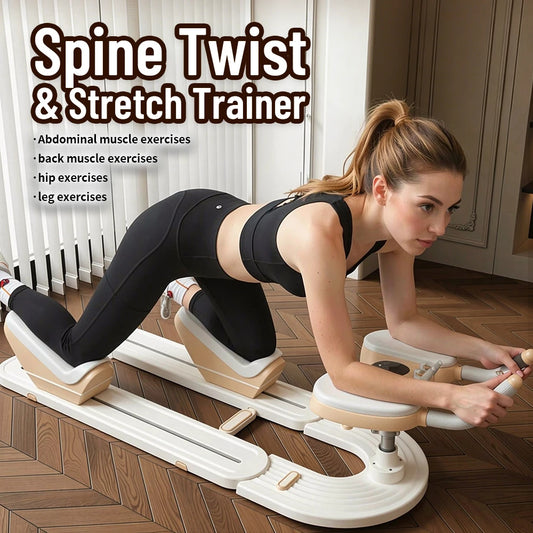 Detachable Spine Twist Trainer With Led Display For Core Toning