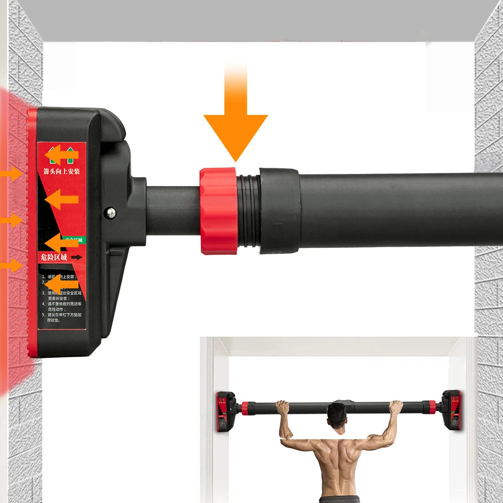 TWISTER.CK Doorway Pull Up Bar With Level Gauge Heavy Duty