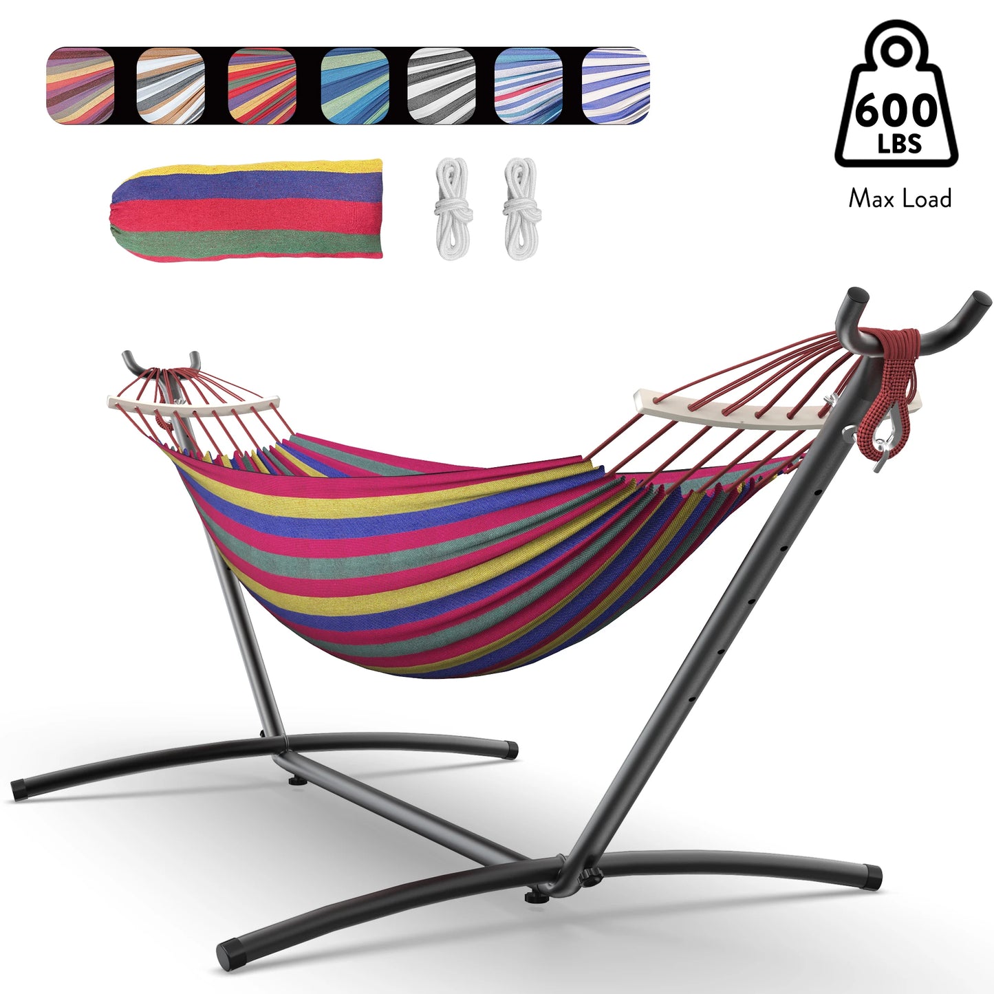 Gyroor Adjustable Stand Hammock With Storage Bag