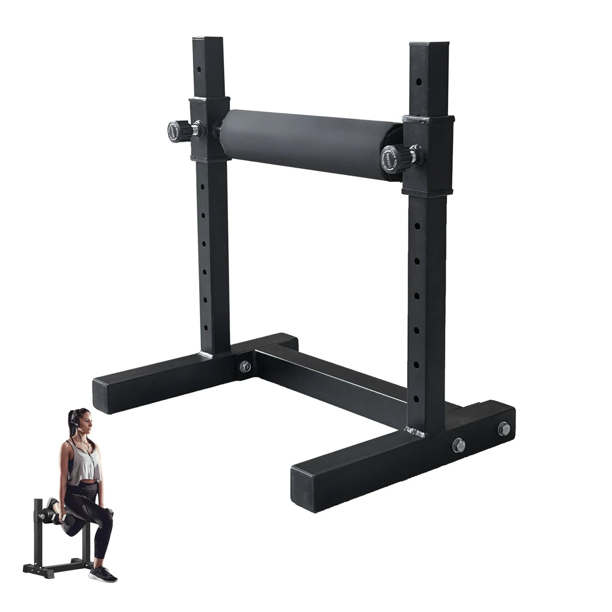 Marsafit Adjustable Leg Squat Stand For Bulgarian Split Squats