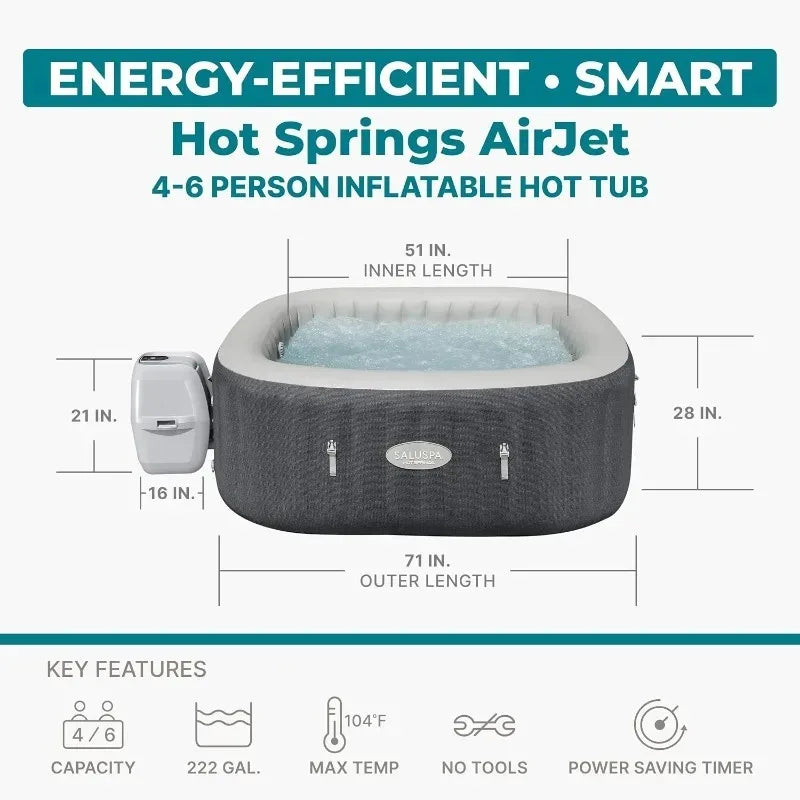 Bestway SaluSpa Inflatable Spa With Smart App Control
