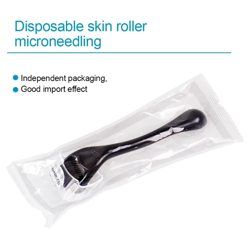 Professional 540 Needle Stainless Steel Derma Roller For Facial Care