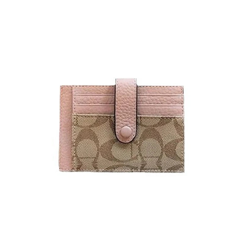 Saint.Bos Ultra-Thin Monogram Card Holder Ins Style Wallet
