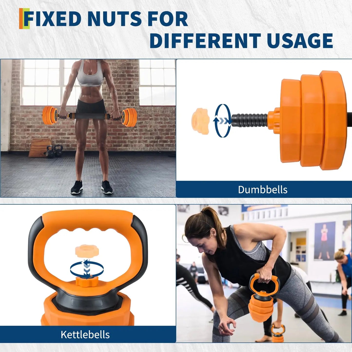 Adjustable Dumbbell Set With Connector For Home Gym Fitness