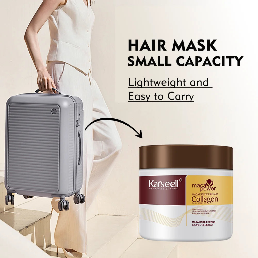 Karseell Collagen Argan Oil Hair Mask For Deep Repair