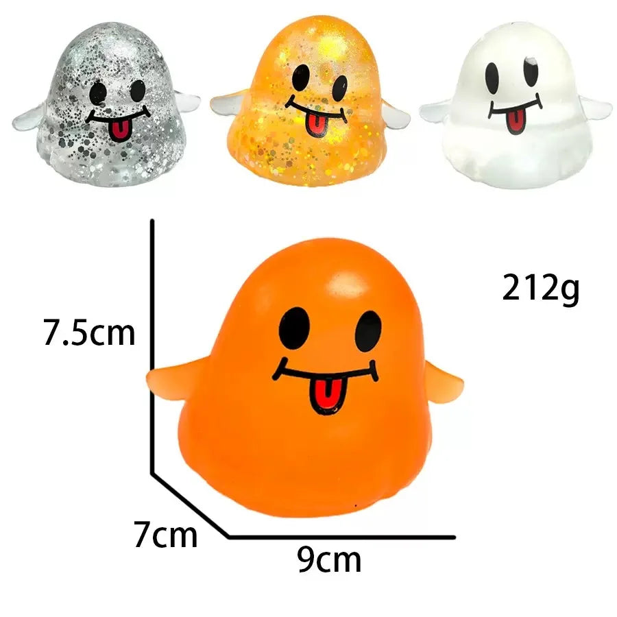 Realistic Ghost Squishy Toy Slow Rising Stress Relief Fidget Halloween