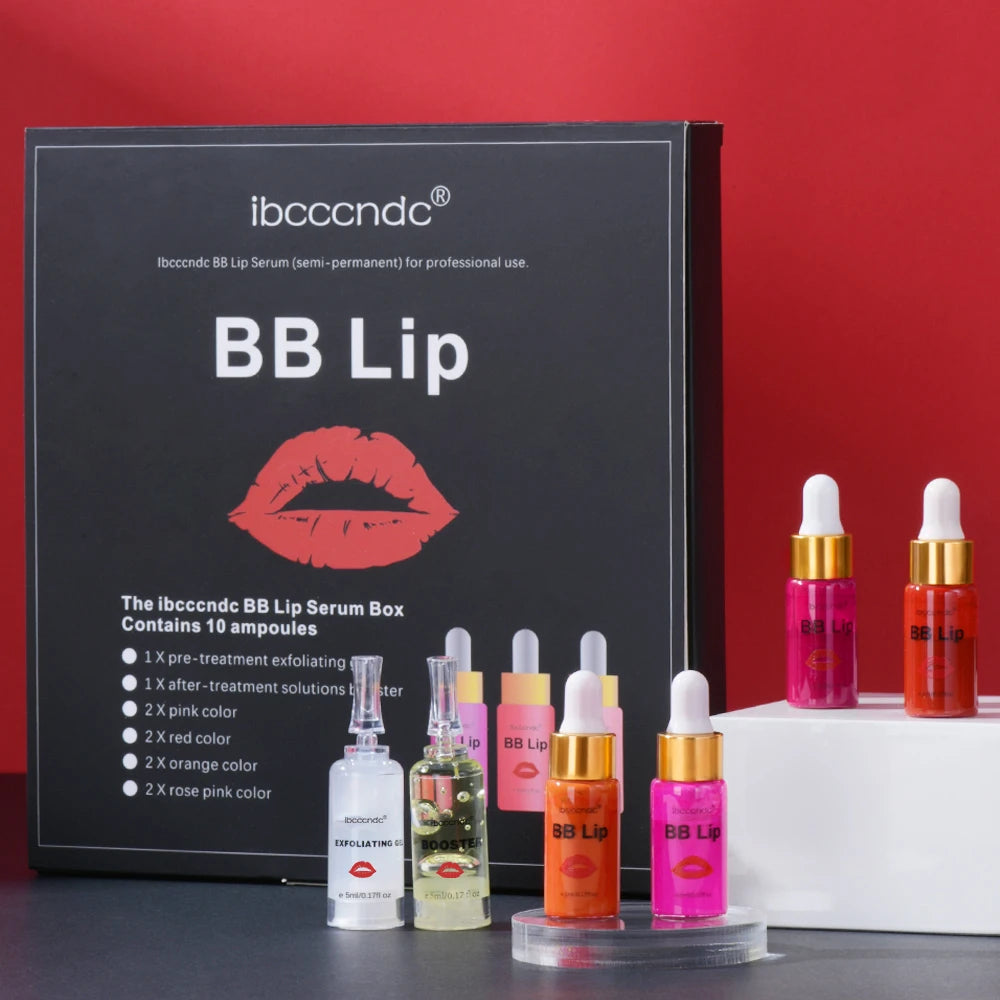 Ibcccndc Korea Glow BB Lips Ampoule Serum Starter Set