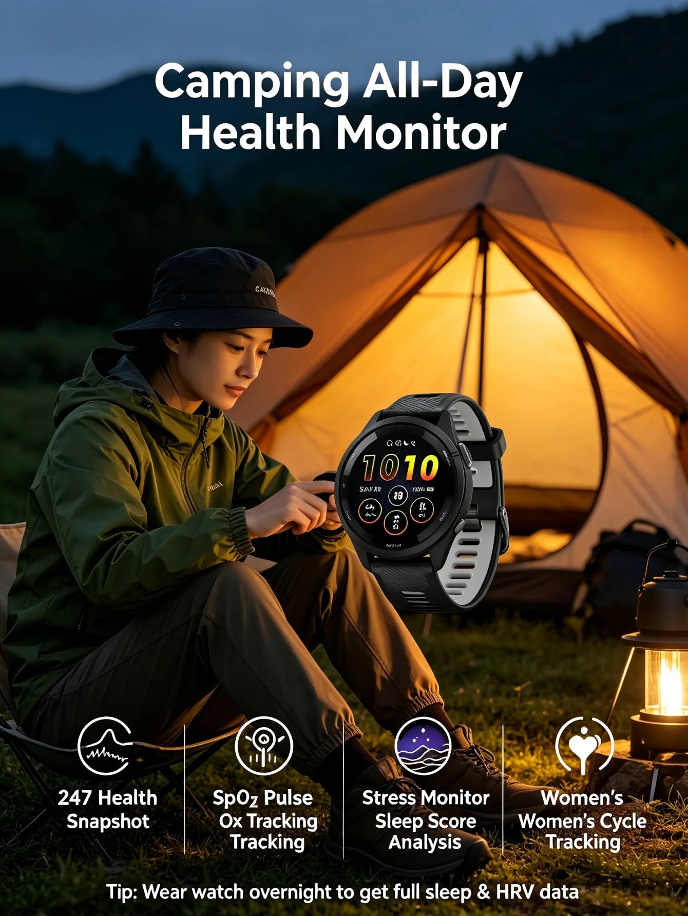 Garmin Forerunner 265 Outdoor GPS Smartwatch With Health And Navigation