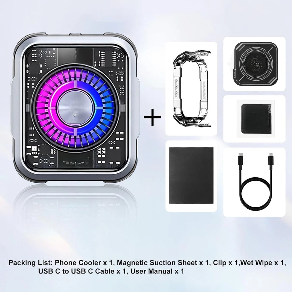 Magnetic Phone Radiator 5 Pro Fan With Clamps