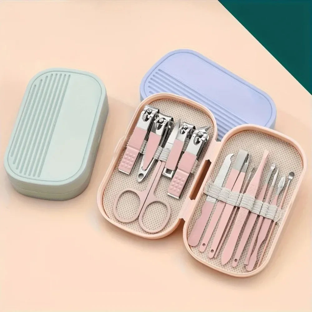 Stainless Steel 14 Piece Manicure And Pedicure Tool Set