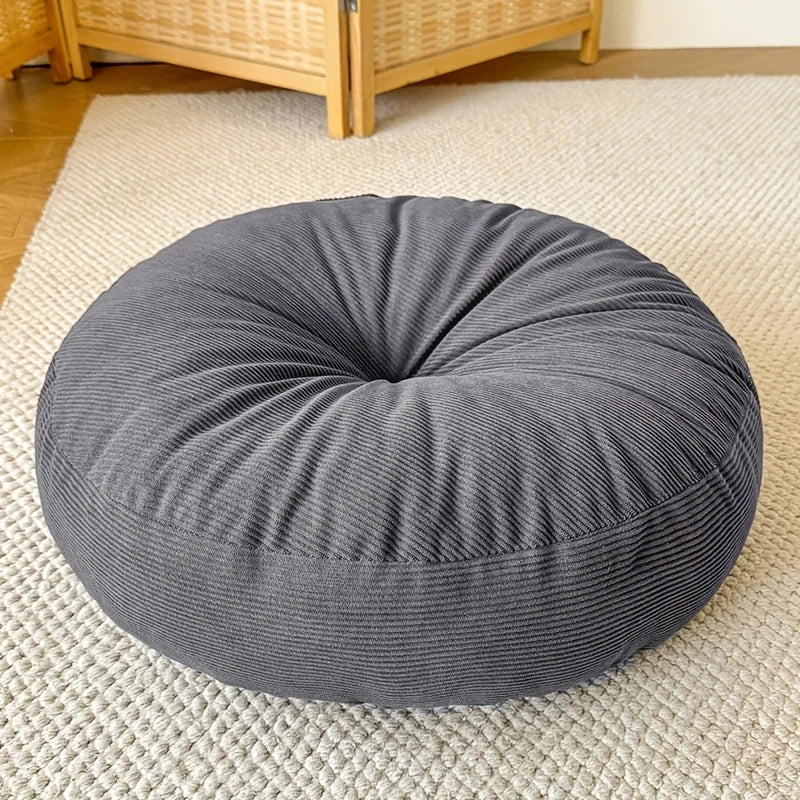 Bohemian Round Meditation Cushion for Yoga, Reading and Home Seating