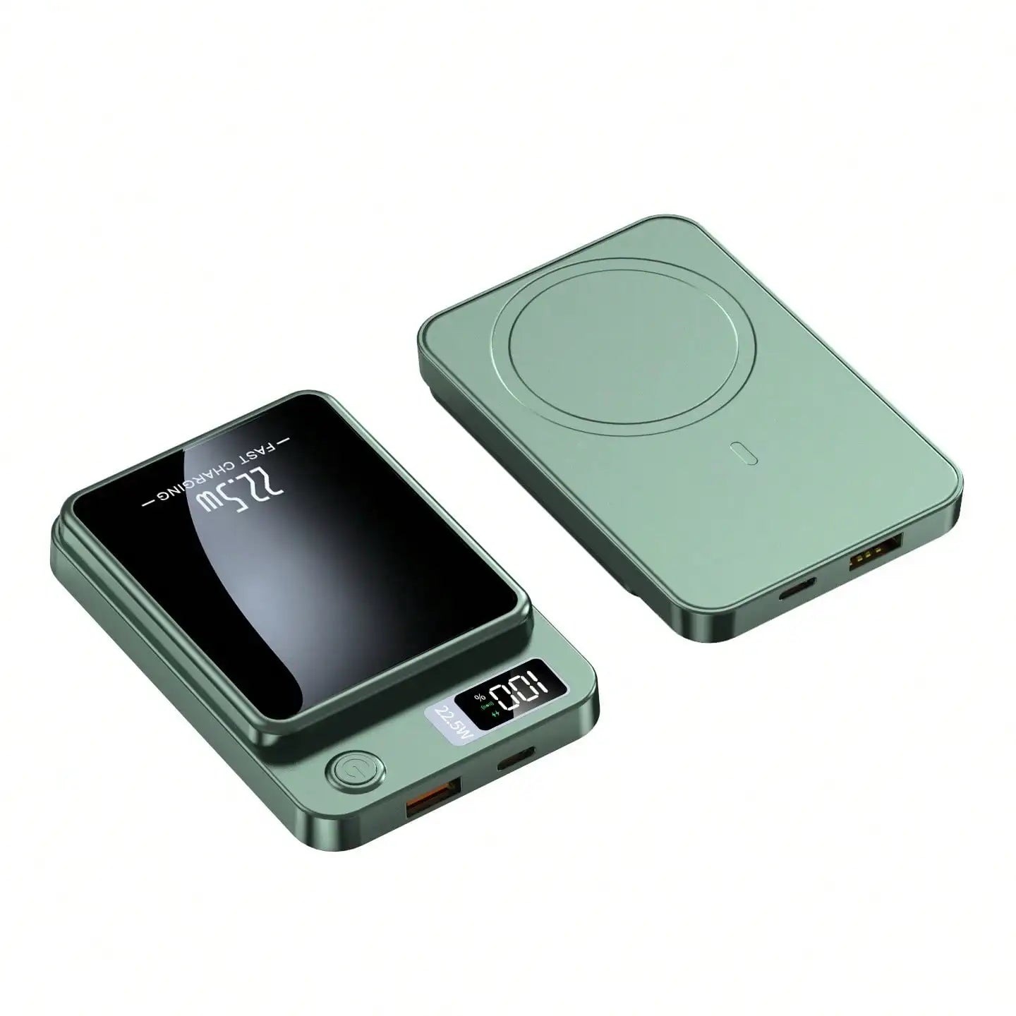 Fast Charging 10000 Mah Power Bank With Built In Cables