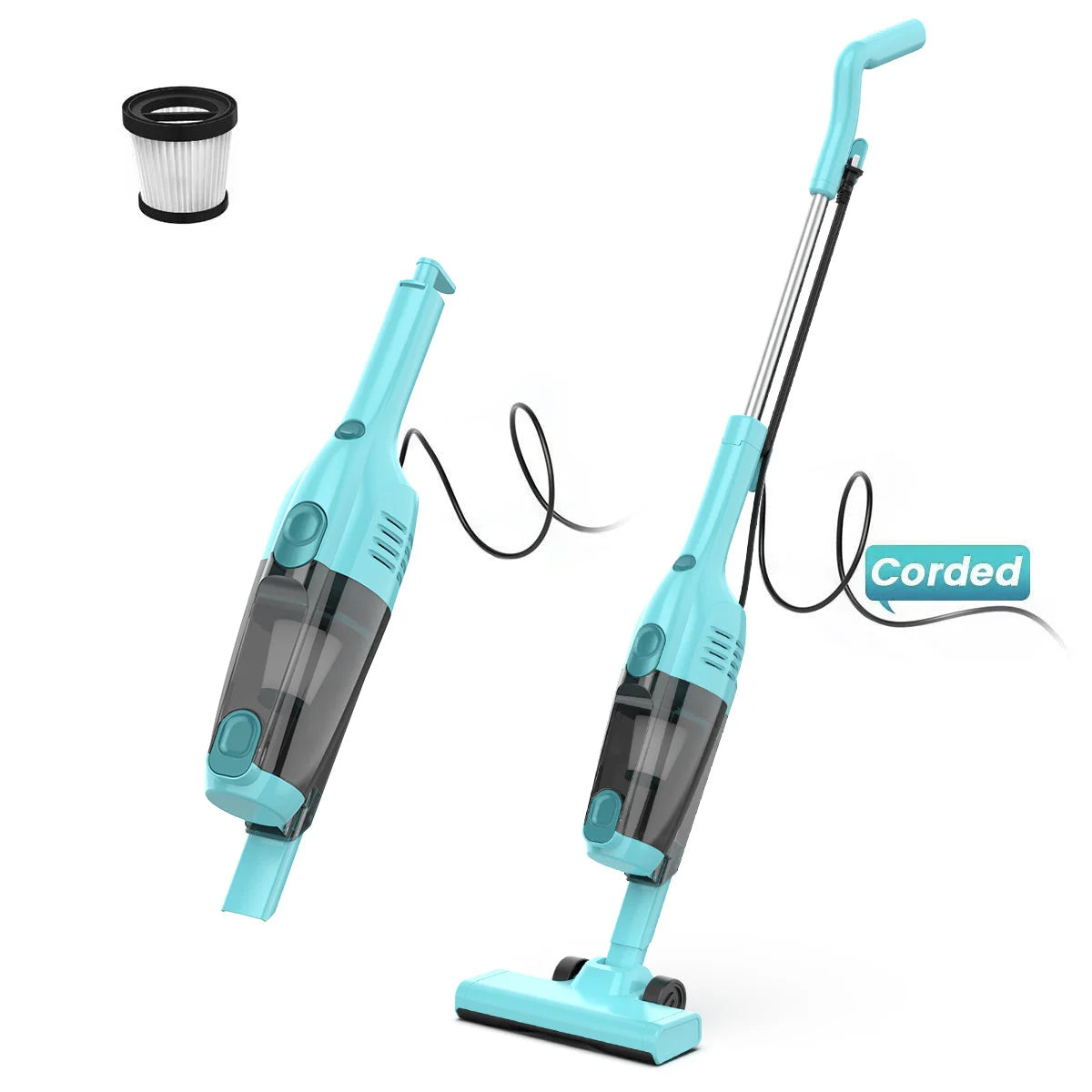 INSE CordedVacuum CleanerPro R7 R6X R3S 3 In 1 600W
