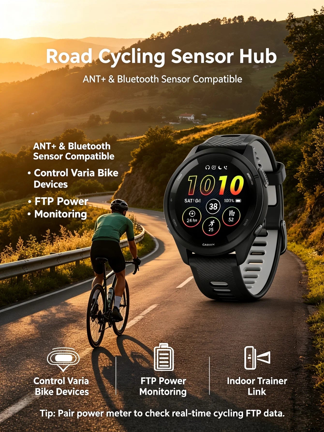 Garmin Forerunner 265 Outdoor GPS Smartwatch With Health And Navigation