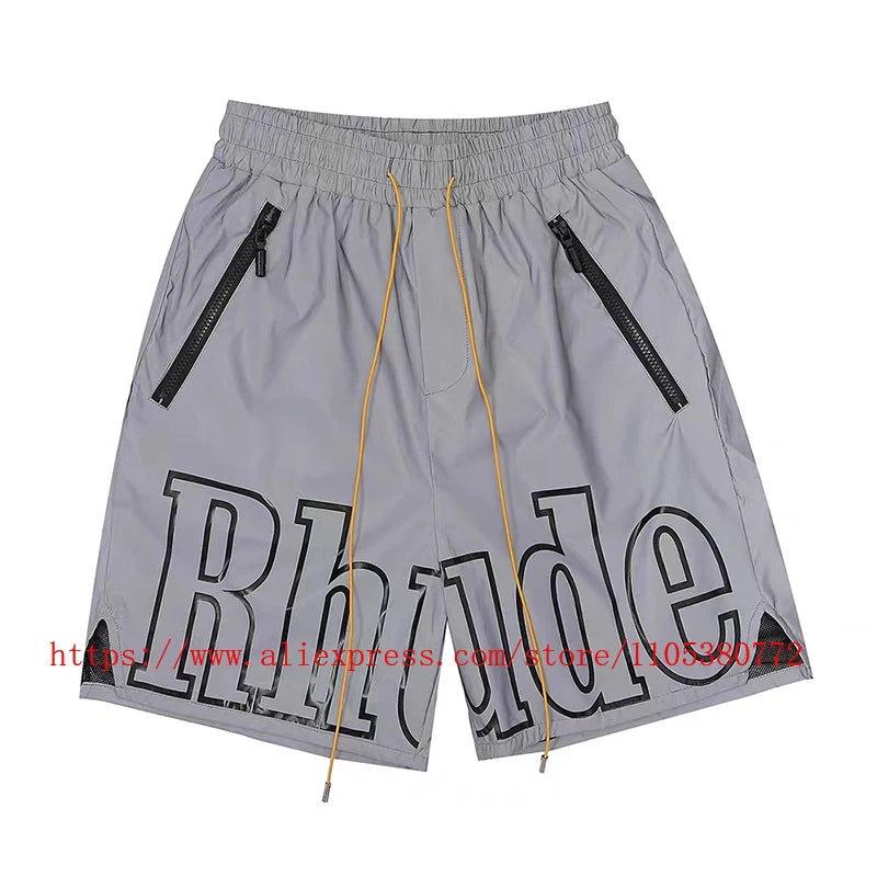 Men's Casual Elastic Waist Drawstring Pocket Summer Shorts