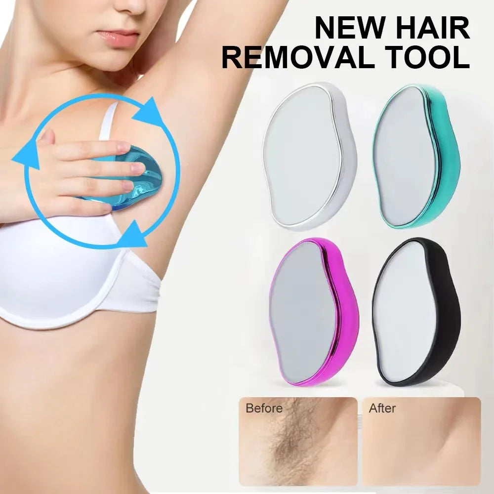 Reusable Crystal Physical Hair Removal Tool For Smooth Body Epilation