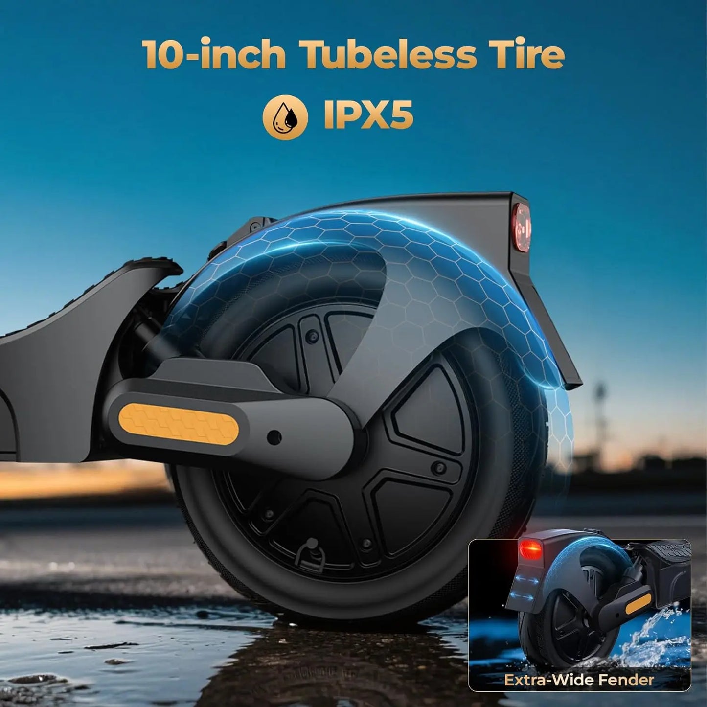 HeroPick Electric Scooter 1000W Folding With App Support