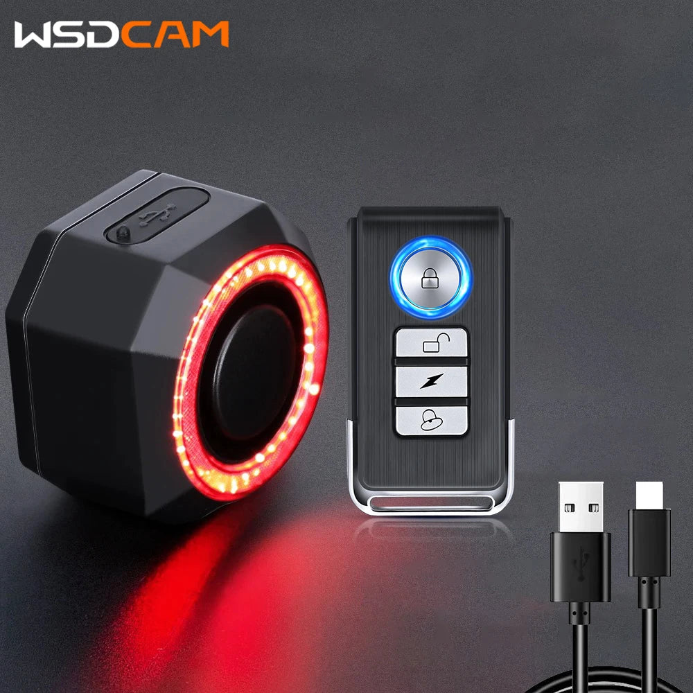 Wsdcam Smart Bike Brake Sensing Taillight With Remote