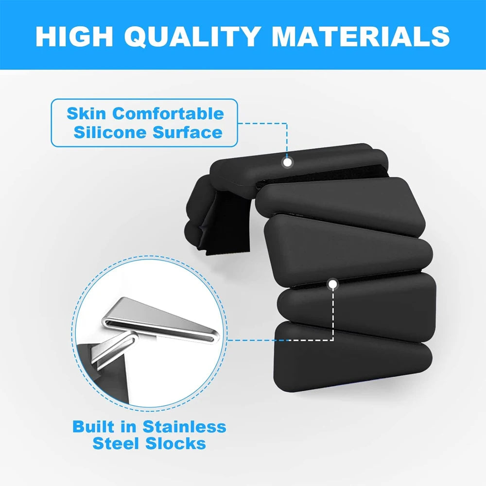 RGGMQQ Adjustable Wrist And Ankle Weights For Yoga And Training